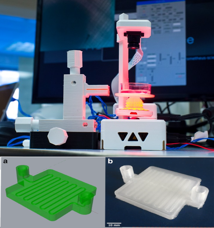 Diseño de soportes 3D para Biologia Molecular 